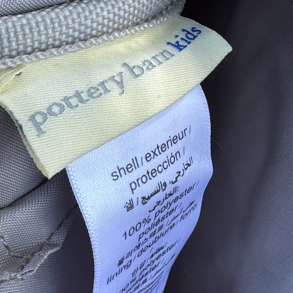 Pottery Barn Kids Solar System Back Pack pink blue planets moon stars girls bag - Picture 8 of 9